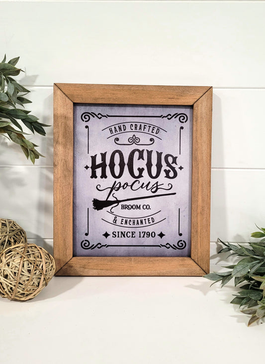 Hocus Pocus Halloween Sign