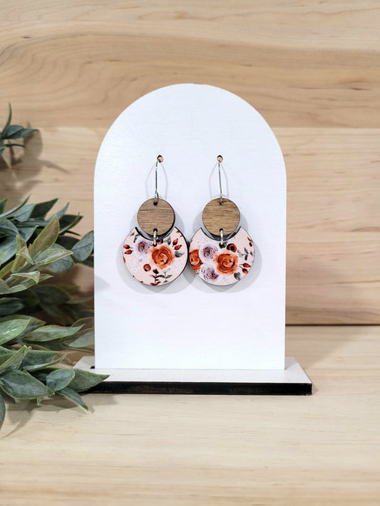 Evelyn - Floral Fall Earring